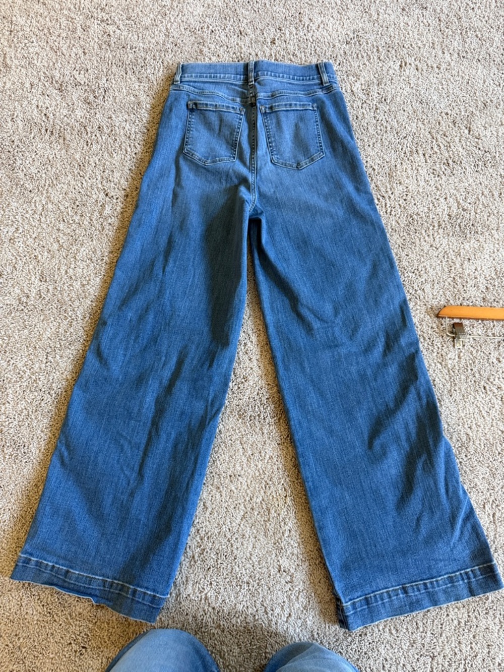 SPANX Dark Indigo Wide-Leg Jeans - Picture 6 of 6